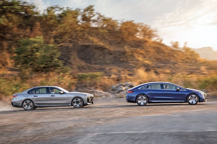 BMW i7 vs Mercedes Benz EQS: Electric Extravagance 